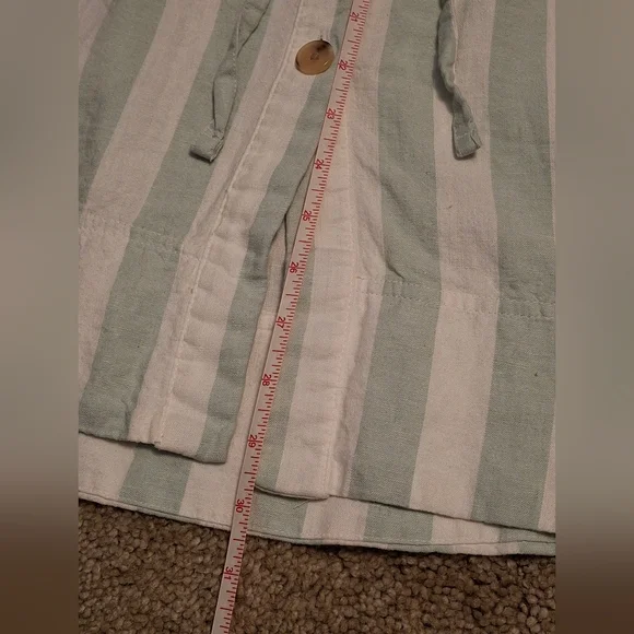 A New Day Striped Button-Down Skirt - Picture 9 of 12